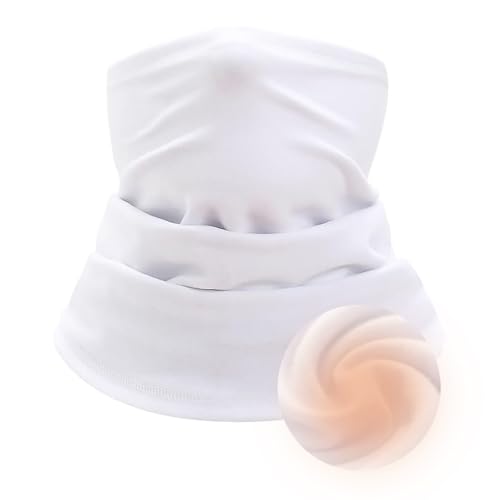 Bavooty Winter Loop Schal Weiß