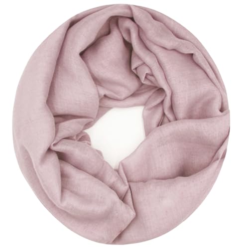 Gloop Damen Loop Schal Altrosa Vergleich