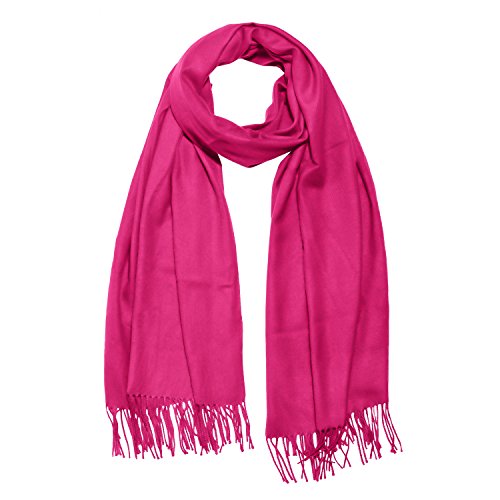 DonDon Wollschal pink 185 x 65 cm Vergleich