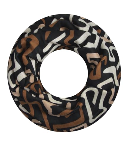 Majea Loop Schal schwarz 21
