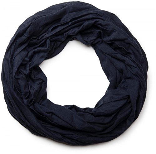 styleBREAKER Jersey Loop Schlauchschal Midnight-Blue