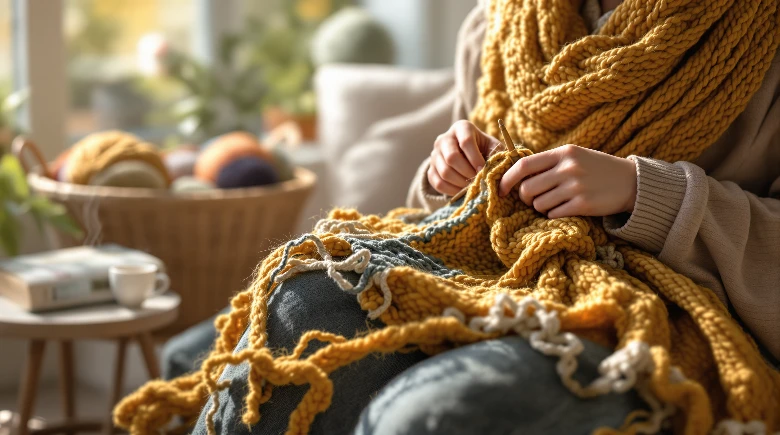 Loop Schal Strickanleitung